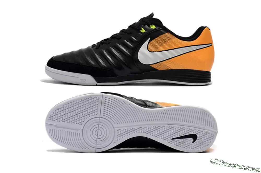 Nike Tiempo Ligera 4 IC - Black/Orange/White | Affordable  display picture 2