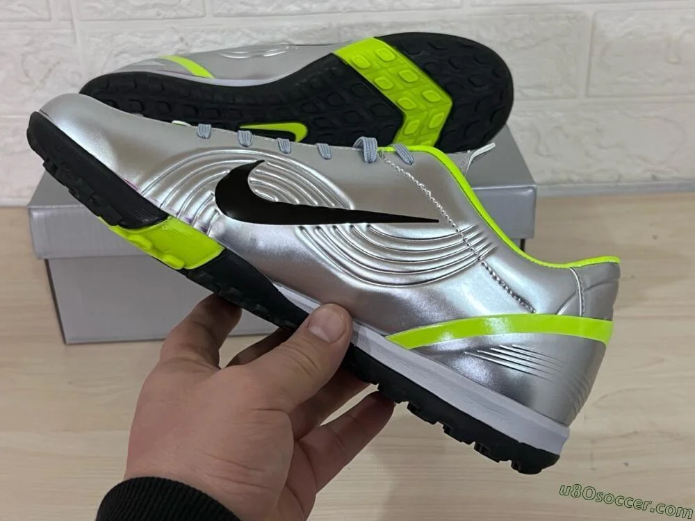 Nike Zoom Mercurial Vapor 1 Rgn SE TF - Silver/Black/Yellow