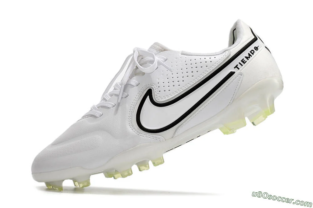 Nike Tiempo Legend 9 Elite FG - White/Black | Premium