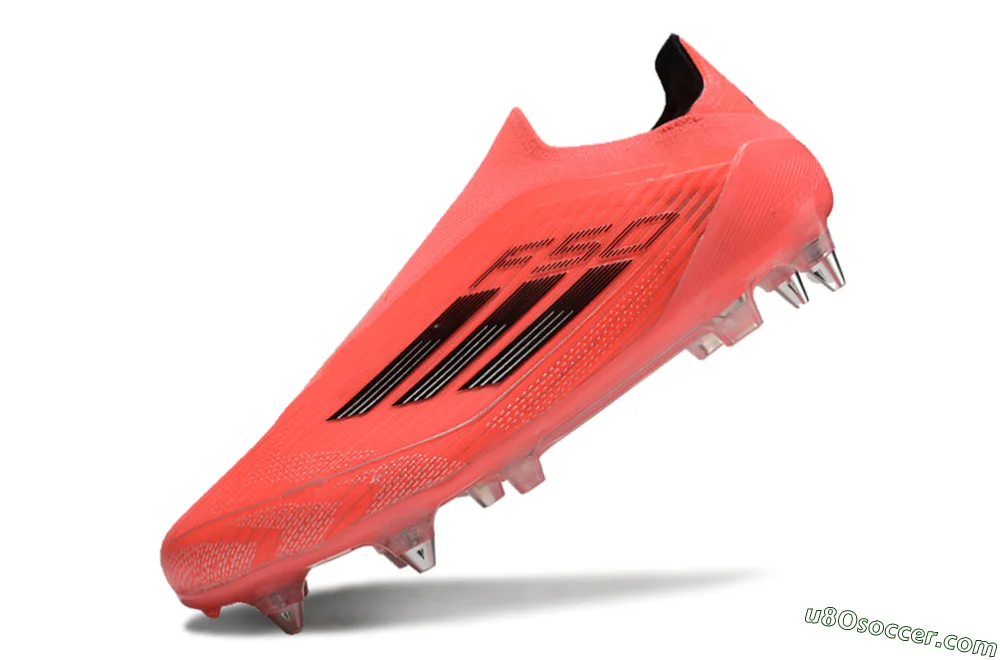 adidas f50 elite SG laceless 28㎝ Adidas F50 Elite Laceless SG - Red/Black/Silver | Cheap