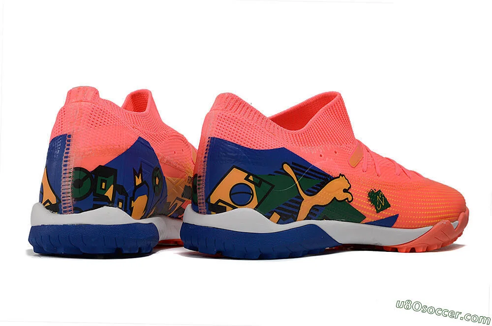 High-Performance TF Artificial Turf Soccer Shoes in Vibrant