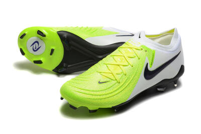 Nike Phantom Luna Elite FG Firm Ground Soccer Cleats - Yellow/White/Black