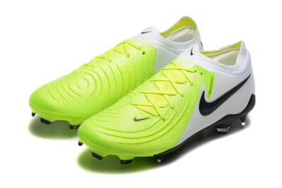 Nike Phantom Luna Elite FG Firm Ground Soccer Cleats - Yellow/White/Black