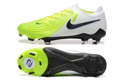 Nike Phantom Luna Elite FG Firm Ground Soccer Cleats - Yellow/White/Black
