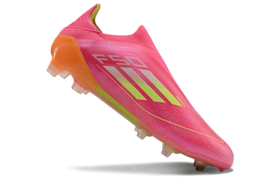 Adidas F50 Elite FG Firm Ground Soccer Cleats - Pink/Yellow/Orange
