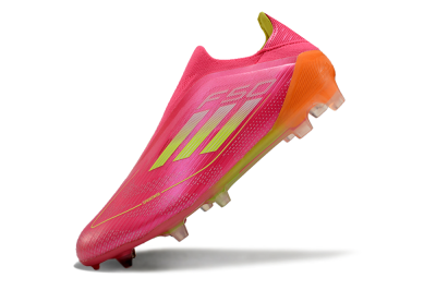 Adidas F50 Elite FG Firm Ground Soccer Cleats - Pink/Yellow/Orange