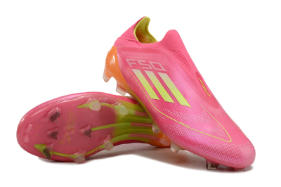 Adidas F50 Elite FG Firm Ground Soccer Cleats - Pink/Yellow/Orange