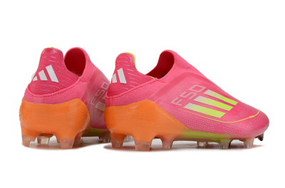Adidas F50 Elite FG Firm Ground Soccer Cleats - Pink/Yellow/Orange