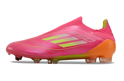Adidas F50 Elite FG Firm Ground Soccer Cleats - Pink/Yellow/Orange
