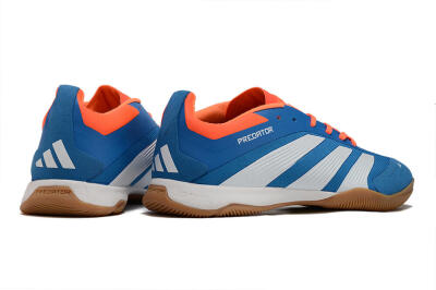 Adidas Predator 24 Elite IC Indoor & Futsal Soccer Shoes - Blue/White/Red