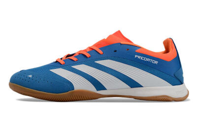 Adidas Predator 24 Elite IC Indoor & Futsal Soccer Shoes - Blue/White/Red