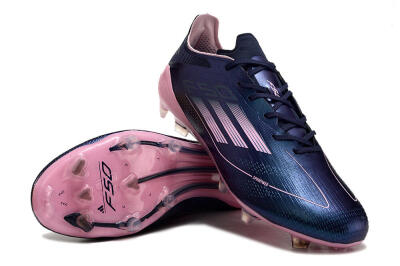 Adidas F50 Elite FG Firm Ground Soccer Cleats - Blue/Pink/Black