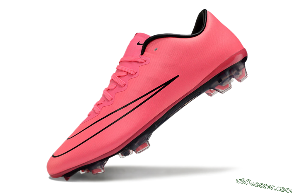 Nike Mercurial Vapor 10 FG Firm Ground Soccer Cleats - Pink/Black 5