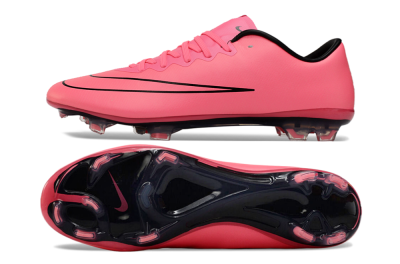 Nike Mercurial Vapor 10 FG Firm Ground Soccer Cleats - Pink/Black