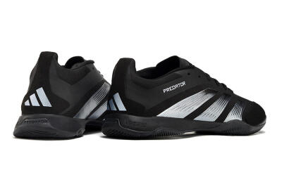 Adidas Predator 24 Elite IC Indoor & Futsal Soccer Shoes - Black/Silver