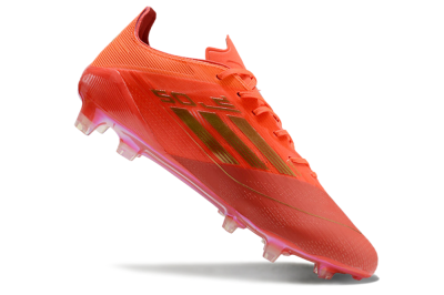 Adidas F50 Elite FG Firm Ground Soccer Cleats - Red/Gold