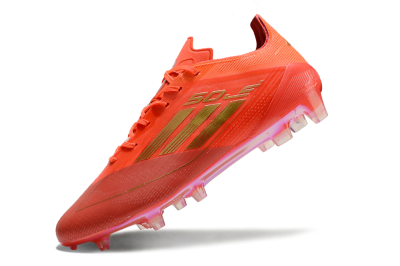 Adidas F50 Elite FG Firm Ground Soccer Cleats - Red/Gold