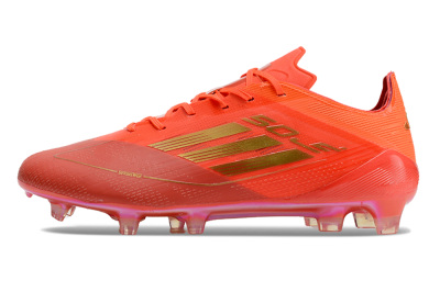 Adidas F50 Elite FG Firm Ground Soccer Cleats - Red/Gold