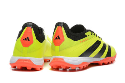 Adidas Predator 24 Elite TF Artificial Turf Soccer Shoes - Yellow/Black/Red
