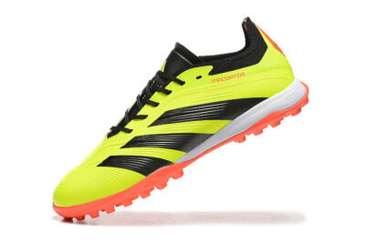 Adidas Predator 24 Elite TF Artificial Turf Soccer Shoes - Yellow/Black/Red
