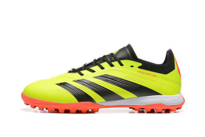 Adidas Predator 24 Elite TF Artificial Turf Soccer Shoes - Yellow/Black/Red