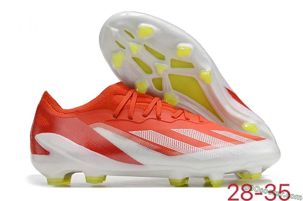 Adidas X Speedportal.1 FG Firm Ground Soccer Cleats - Red/White/Yellow 1