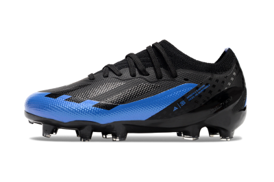Adidas X Speedportal.1 FG Firm Ground Soccer Cleats - Black/Blue