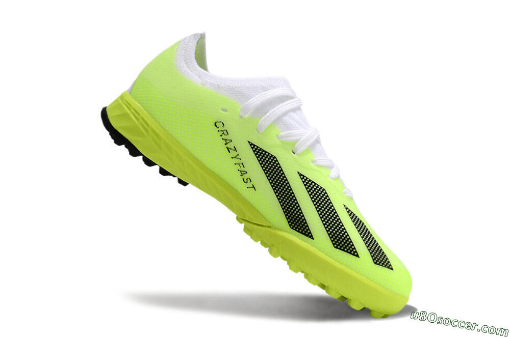 Adidas X Speedportal .1 TF Artificial Turf Soccer Shoes - Yellow/Black/White 4