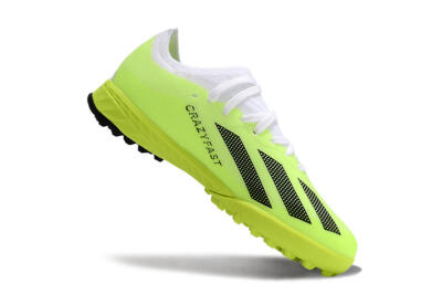 Adidas X Speedportal .1 TF Artificial Turf Soccer Shoes - Yellow/Black/White