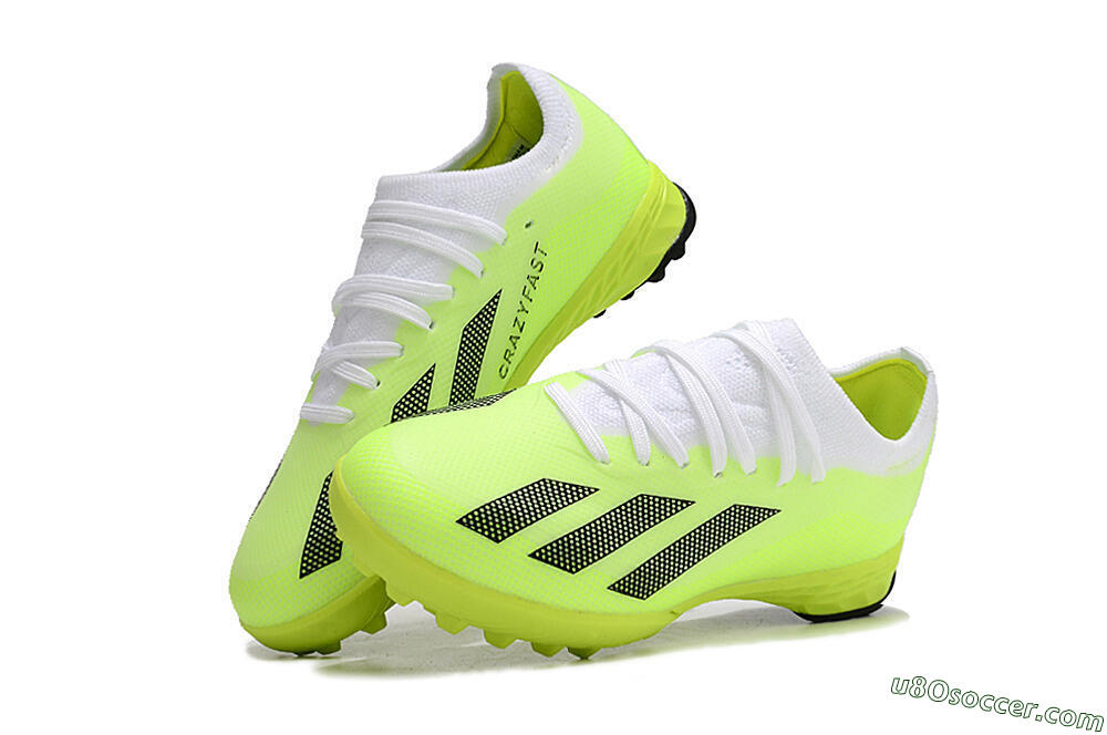 Adidas X Speedportal .1 TF Artificial Turf Soccer Shoes - Yellow/Black/White 3