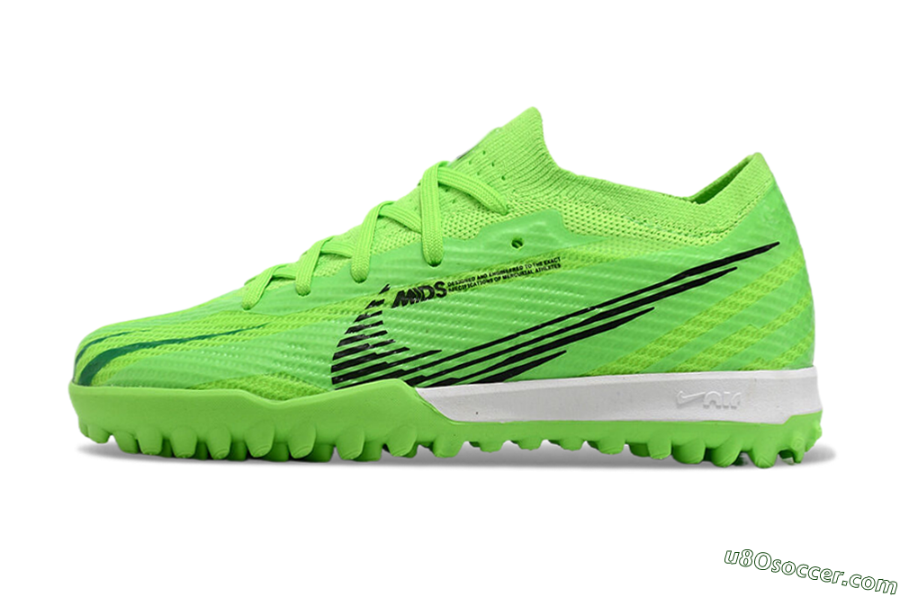 Nike Air Zoom Mercurial Vapor 15 Elite TF Artificial Turf Soccer Shoes - Yellow/Black/White 2