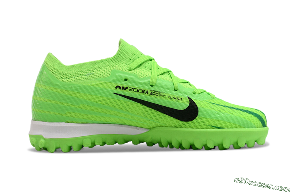 Nike Air Zoom Mercurial Vapor 15 Elite TF Artificial Turf Soccer Shoes - Yellow/Black/White 6