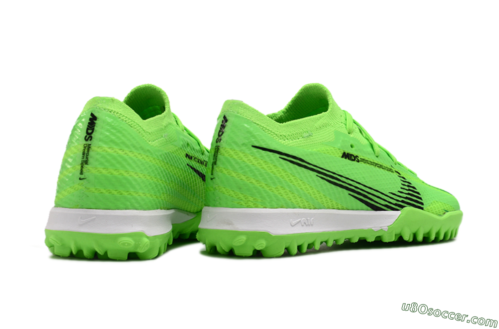 Nike Air Zoom Mercurial Vapor 15 Elite TF Artificial Turf Soccer Shoes - Yellow/Black/White 7