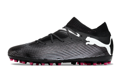 Puma Future Ultimate MG Multi Ground Soccer Cleats - Black/White/Pink