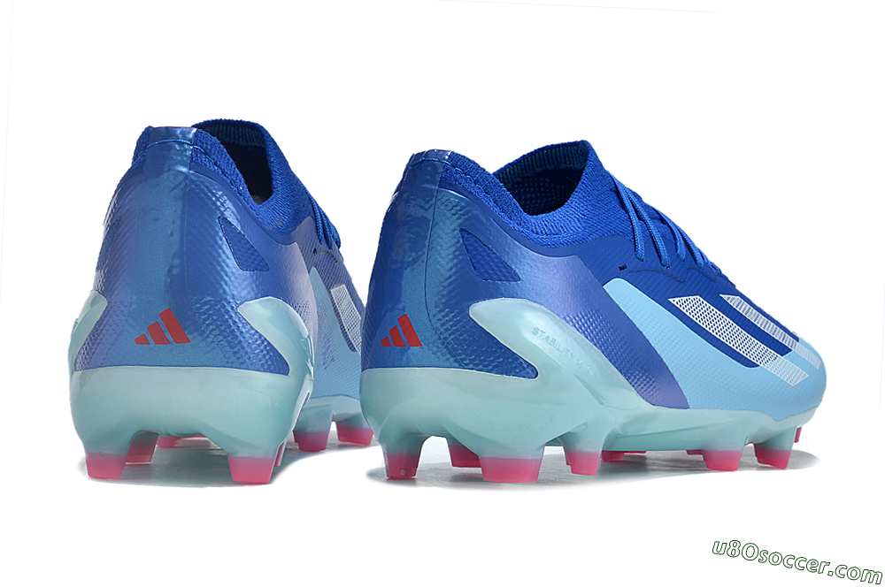 Adidas X Speedportal.1 FG Firm Ground Soccer Cleats - Blue/White/Pink 7
