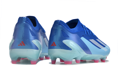 Adidas X Speedportal.1 FG Firm Ground Soccer Cleats - Blue/White/Pink