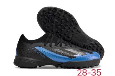 Adidas X Speedportal.1 TF Artificial Turf Soccer Shoes - Black/Blue