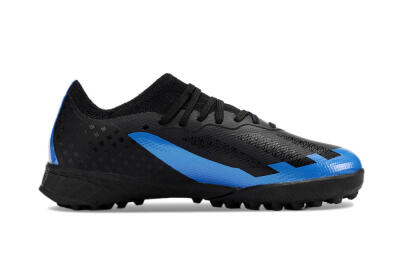 Adidas X Speedportal.1 TF Artificial Turf Soccer Shoes - Black/Blue