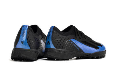 Adidas X Speedportal.1 TF Artificial Turf Soccer Shoes - Black/Blue