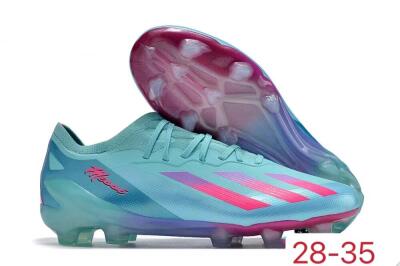 Adidas X Speedportal.1 FG Firm Ground Soccer Cleats - Jade/Pink/Purple