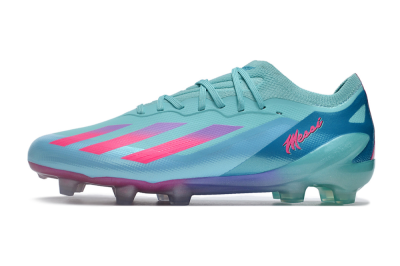Adidas X Speedportal.1 FG Firm Ground Soccer Cleats - Jade/Pink/Purple