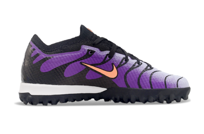 Nike Air Zoom Mercurial Vapor 15 Elite TF Artificial Turf Soccer Shoes - Purple/Black/Orange