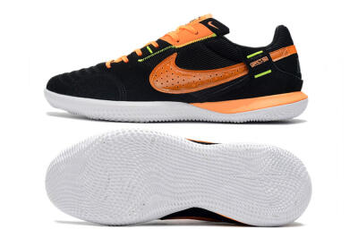 Nike Street Gato IC Indoor & Futsal Soccer Shoes - Black/Orange/White