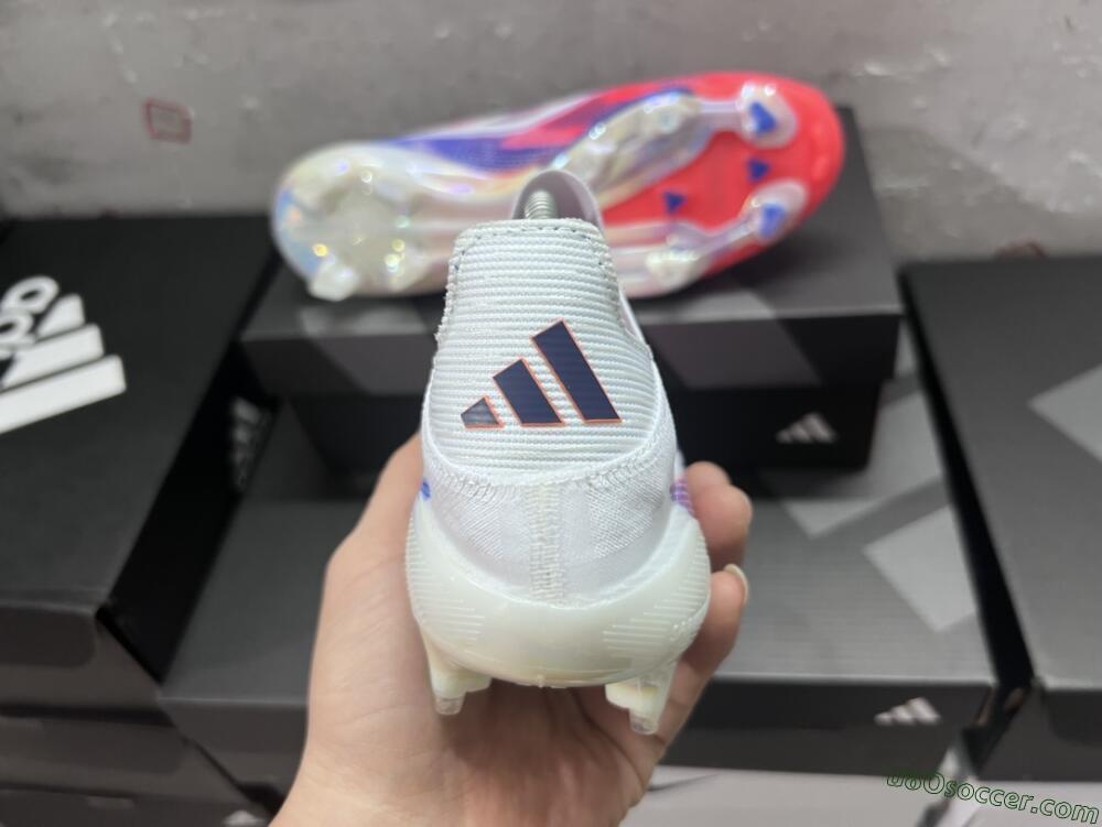 Adidas F50 Adizero FG Firm Ground Soccer Cleats - Red/White/Blue