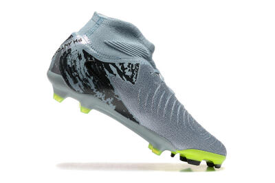 Nike Phantom Luna Elite FG Firm Ground Soccer Cleats - Grey/Yellow/Black