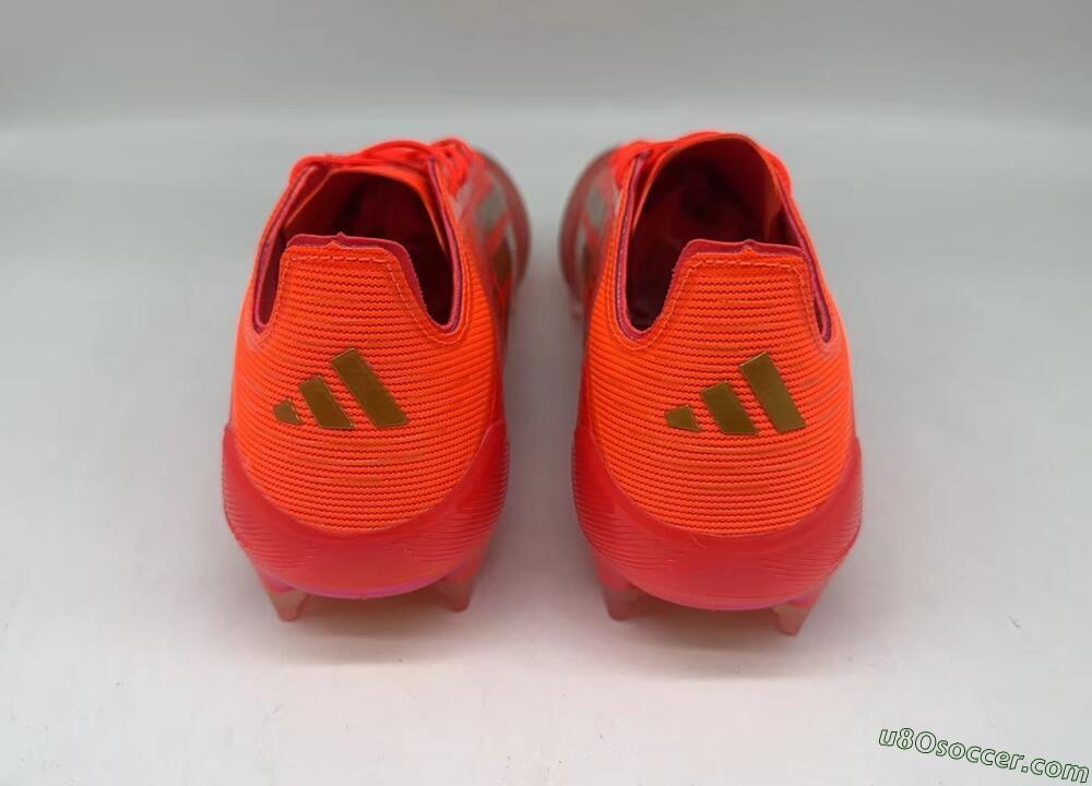 Adidas F50 Elite FG Firm Ground Soccer Cleats - Red/Gold