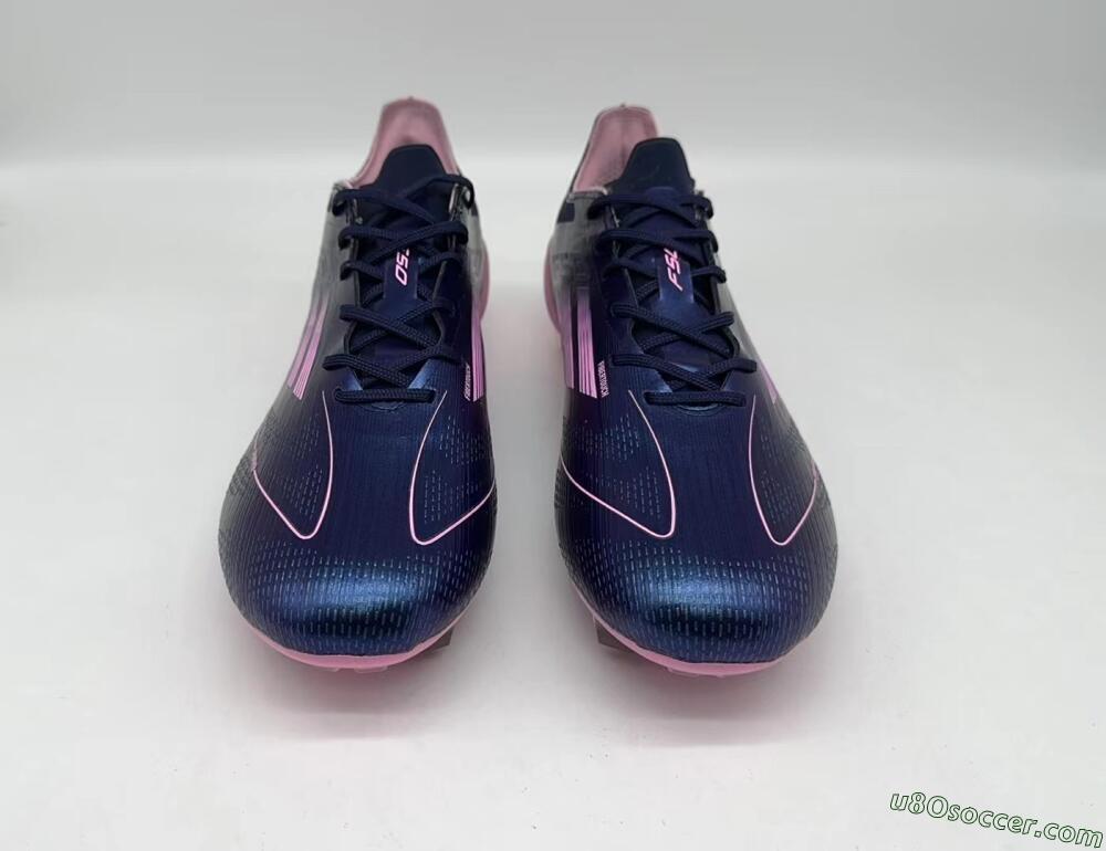 Adidas F50 Elite FG Firm Ground Soccer Cleats - Blue/Pink/Black