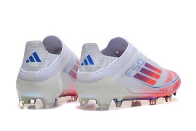 Adidas F50 Elite FG Firm Ground Soccer Cleats - White/Red/Blue