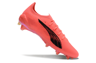 Puma Ultra Ultimate FG Firm Ground Soccer Cleats - Pink/Black/Gold