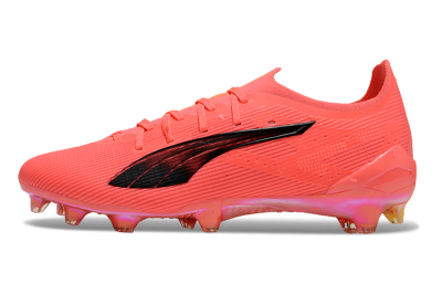 Puma Ultra Ultimate FG Firm Ground Soccer Cleats - Pink/Black/Gold